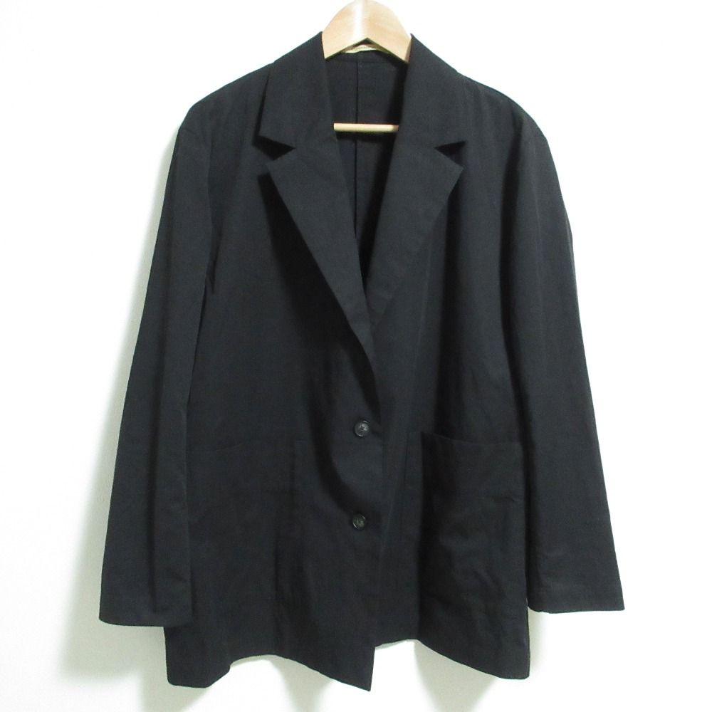 プロフお読み下さい☺︎ ゆいPyu ☺︎様　未使用カレンソロジーシアージャケット 良品 25SS Curensology カレンソロジー サテン ワッシャーシャツ