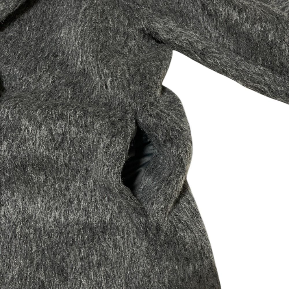 美品 24AW anuans アニュアンス アルパカウールショールカラーコート