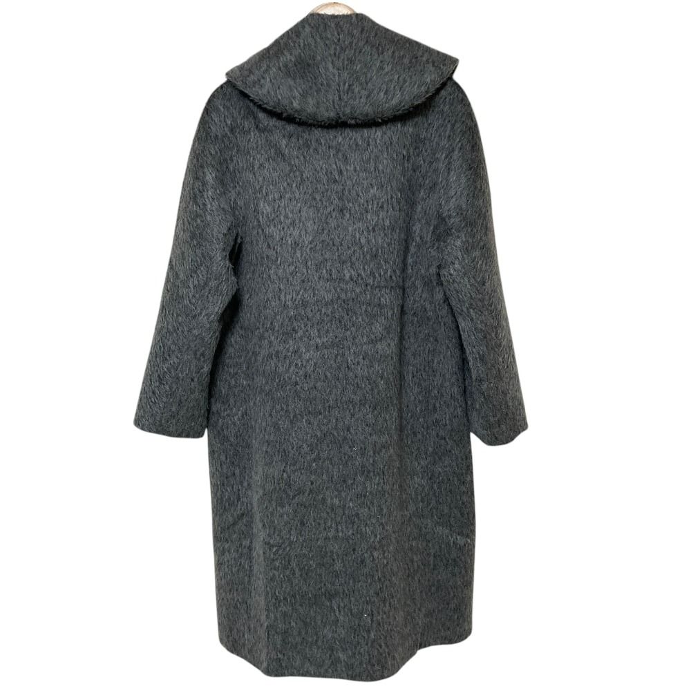 美品 24AW anuans アニュアンス アルパカウールショールカラーコート