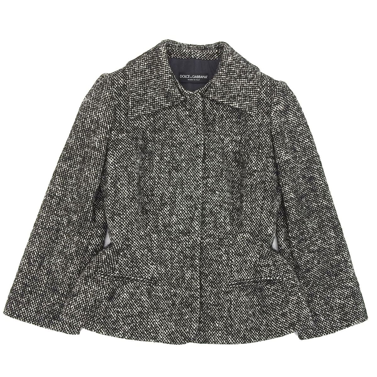 美品 ドルチェ&ガッバーナ DOLCE&GABBANA ジャケット コットン ウ