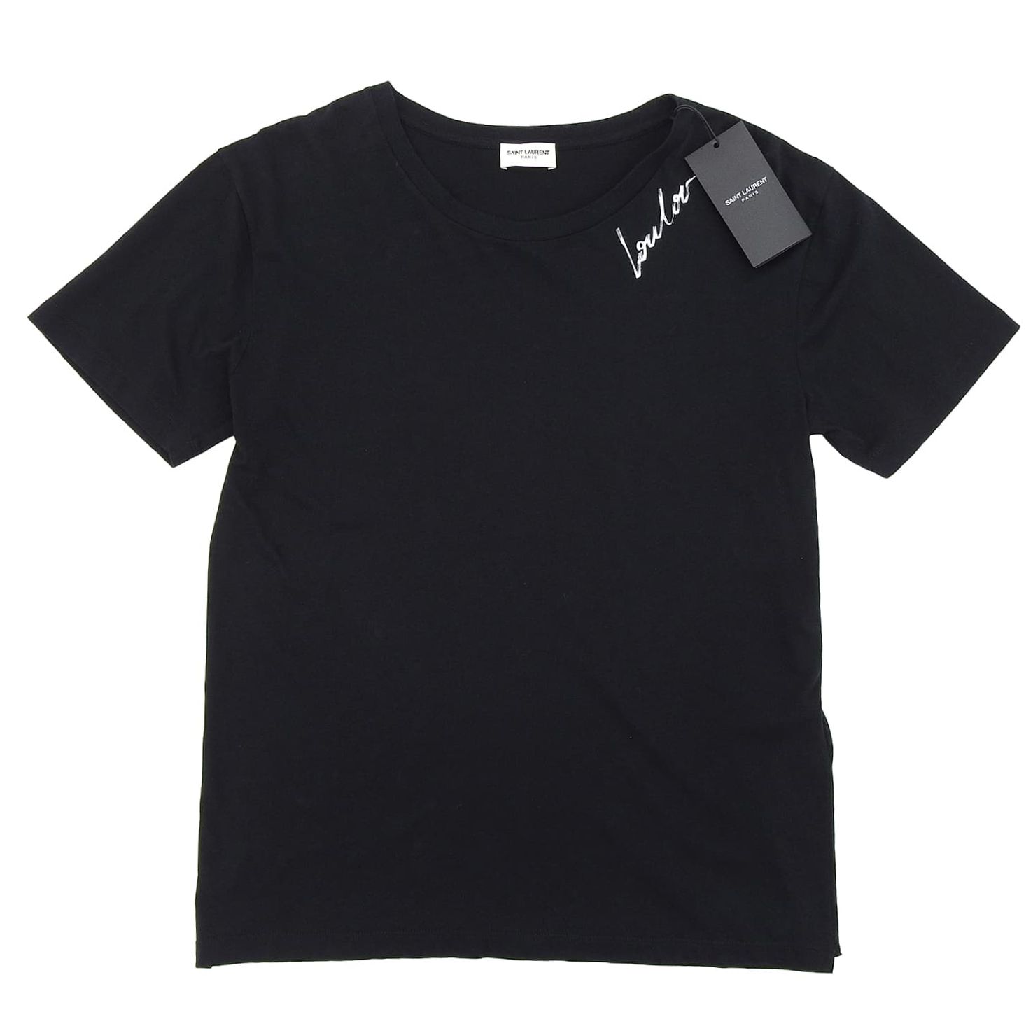 極美品 サンローラン パリ SAINT LAURENT PARIS Tシャツ カ