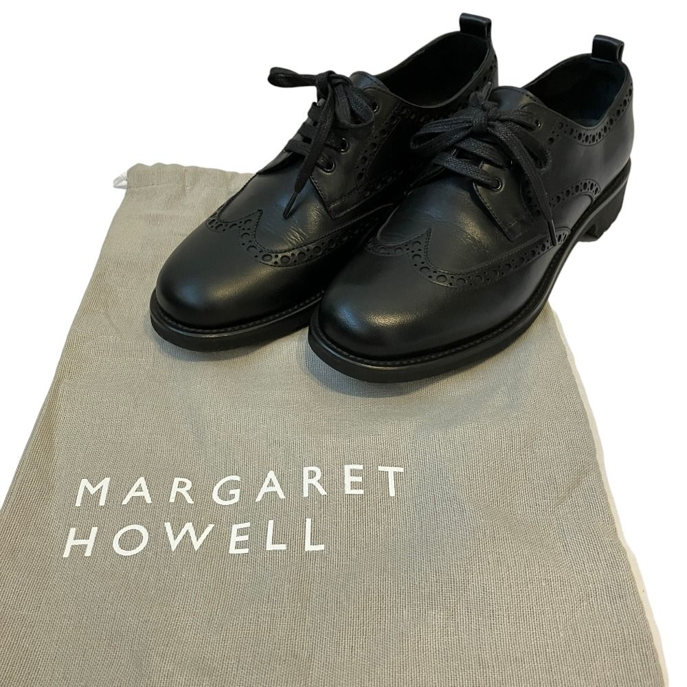 新品同様 MARGARET HOWELL マーガレットハウエル ウイングチップ