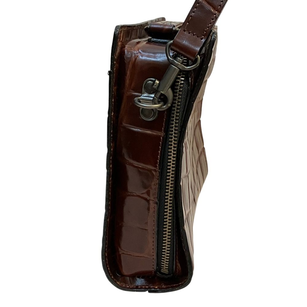 良品 Jean Paul Gaultier ジャンポールゴルチエ クロコ型押し レザー