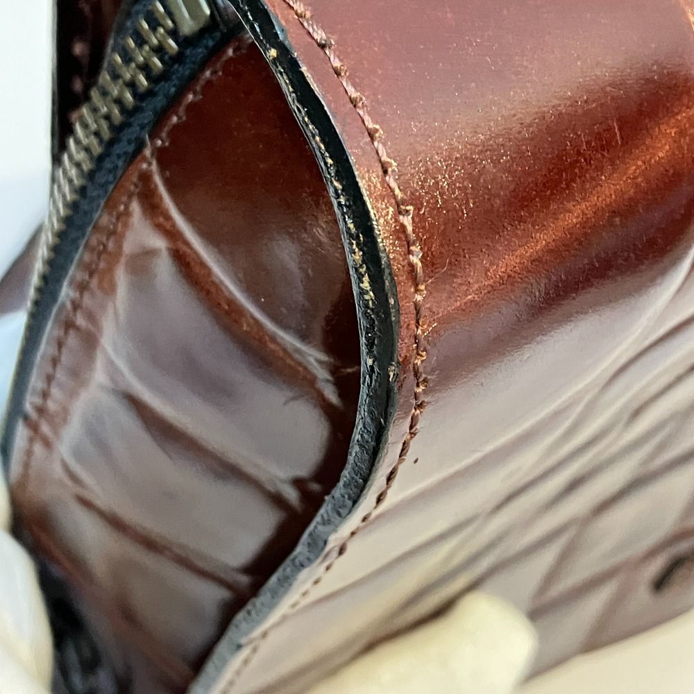 良品 Jean Paul Gaultier ジャンポールゴルチエ クロコ型押し レザー