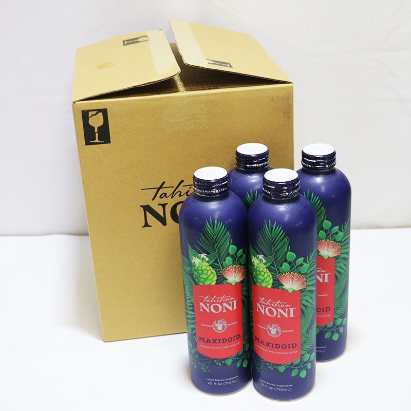 モリンダ タヒチアンノニ マキシドイド 750ml 4本セット 期限2026/12/18 MR8-06-262