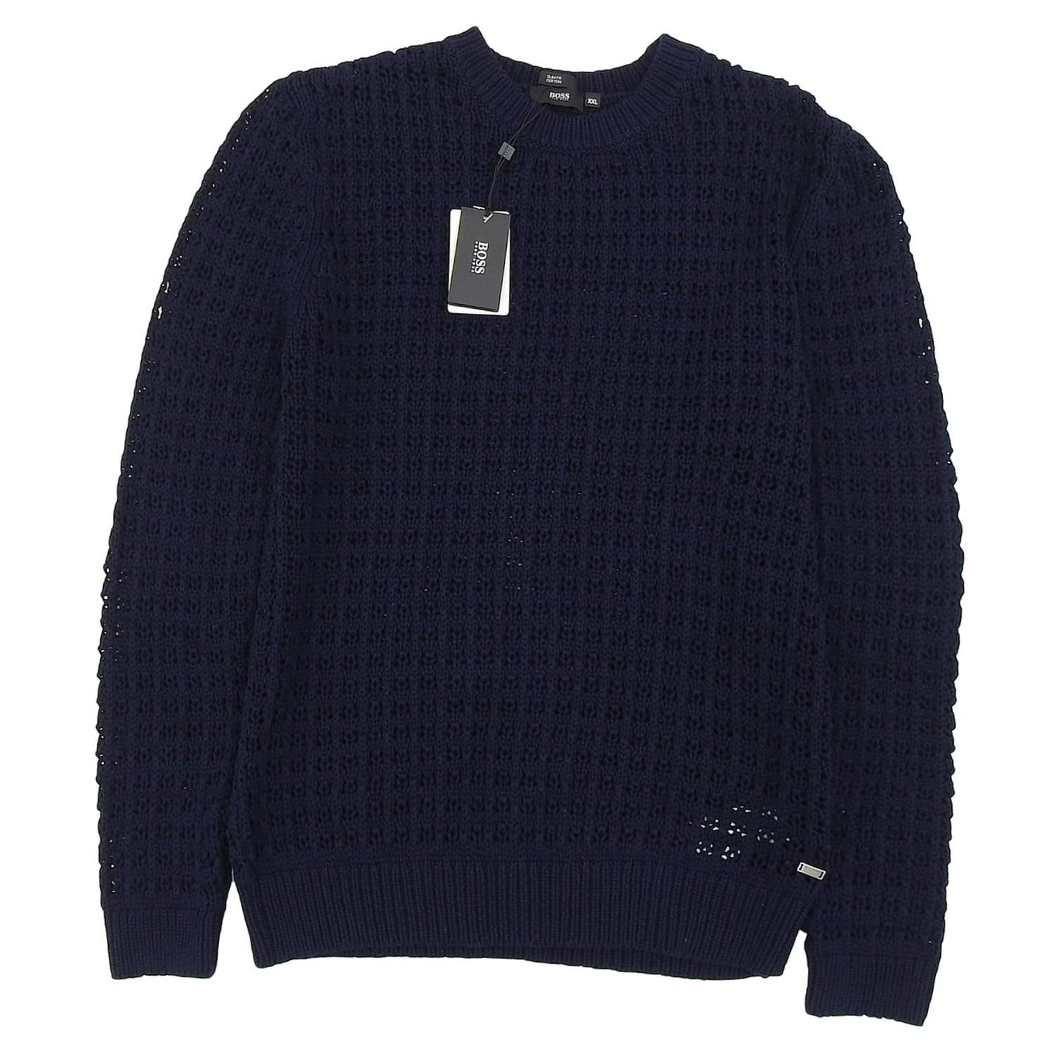 未使用 ヒューゴボス HUGO BOSS ニット セーター ロングスリーブ 長袖