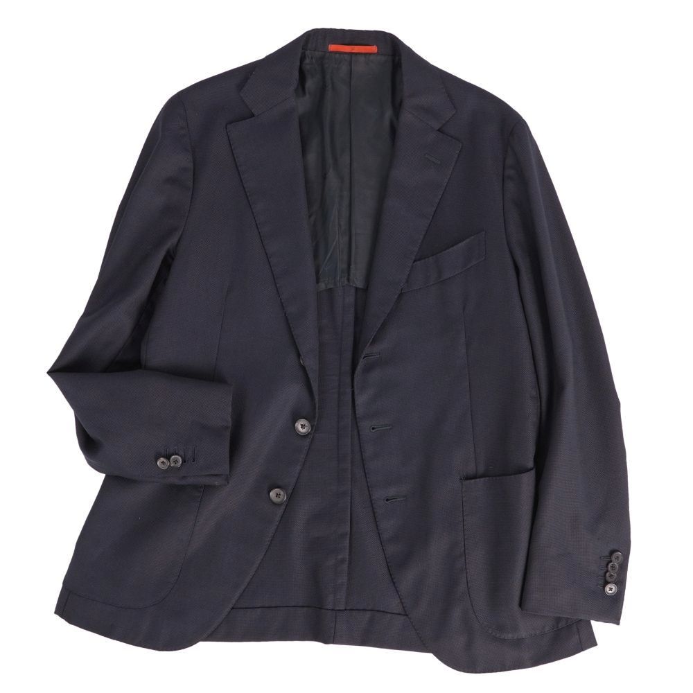美品 イザイア ISAIA ジャケット テーラード ウール アウター メンズ