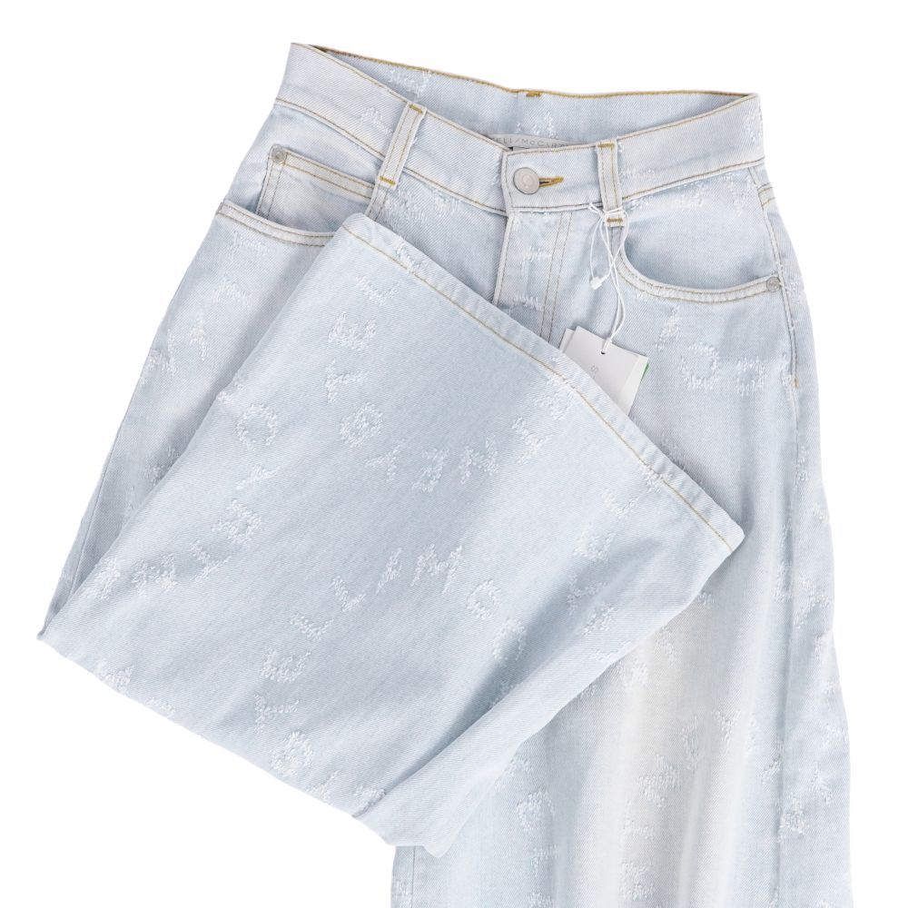 未使用 ステラマッカートニー STELLA McCARTNEY デニムパンツ ワ