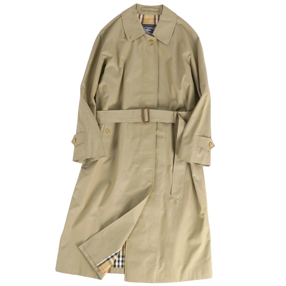 美品 Vintage バーバリー Burberrys 英国製 ベルト付き ステン