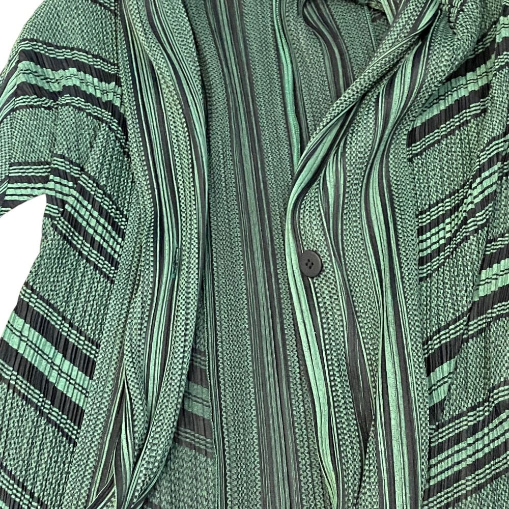 美品 PLEATS PLEASE ISSEY MIYAKE プリーツプリーズ ストライプ
