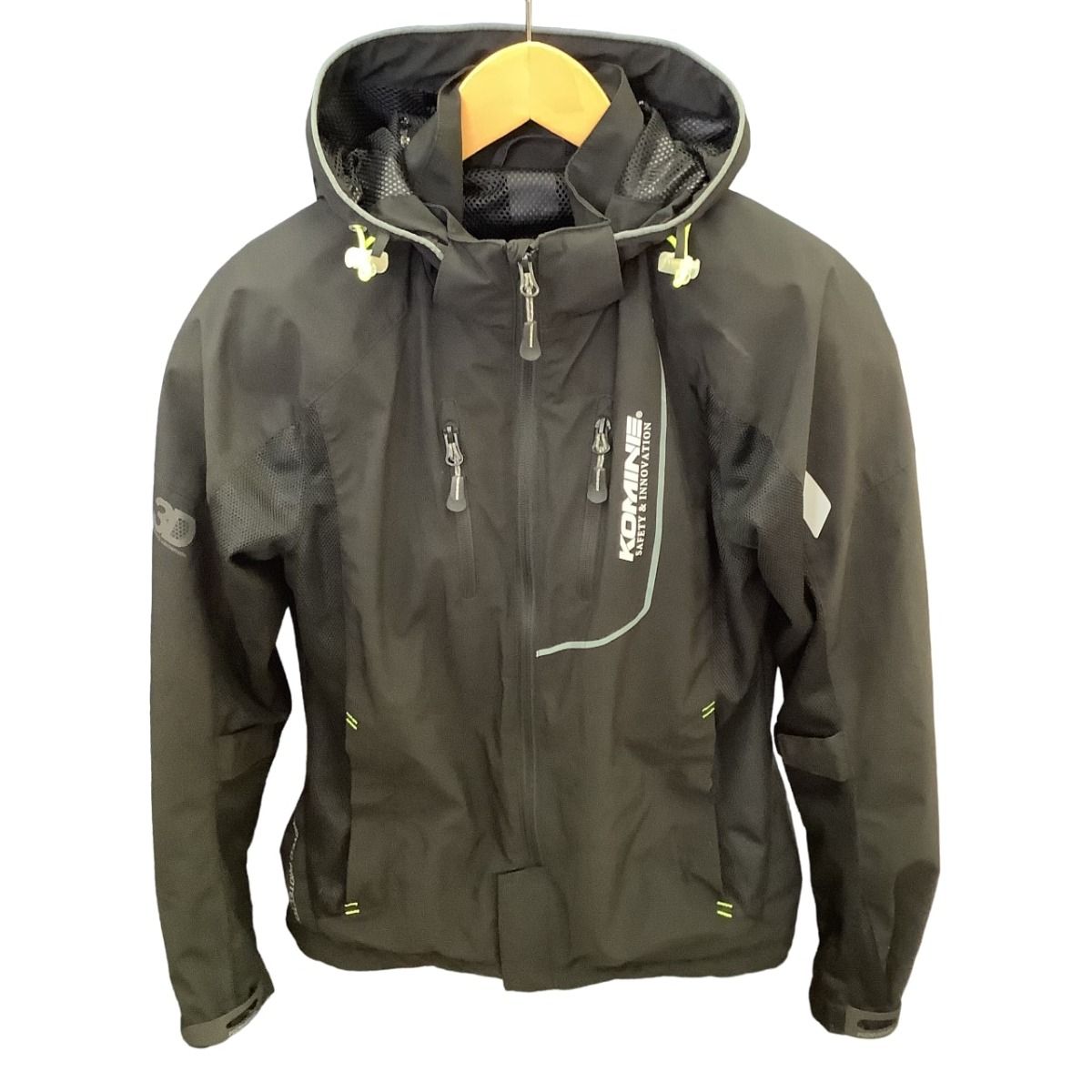 ♪♪KOMINE バイク ライディングジャケット プロテクター SIZE M ブラック