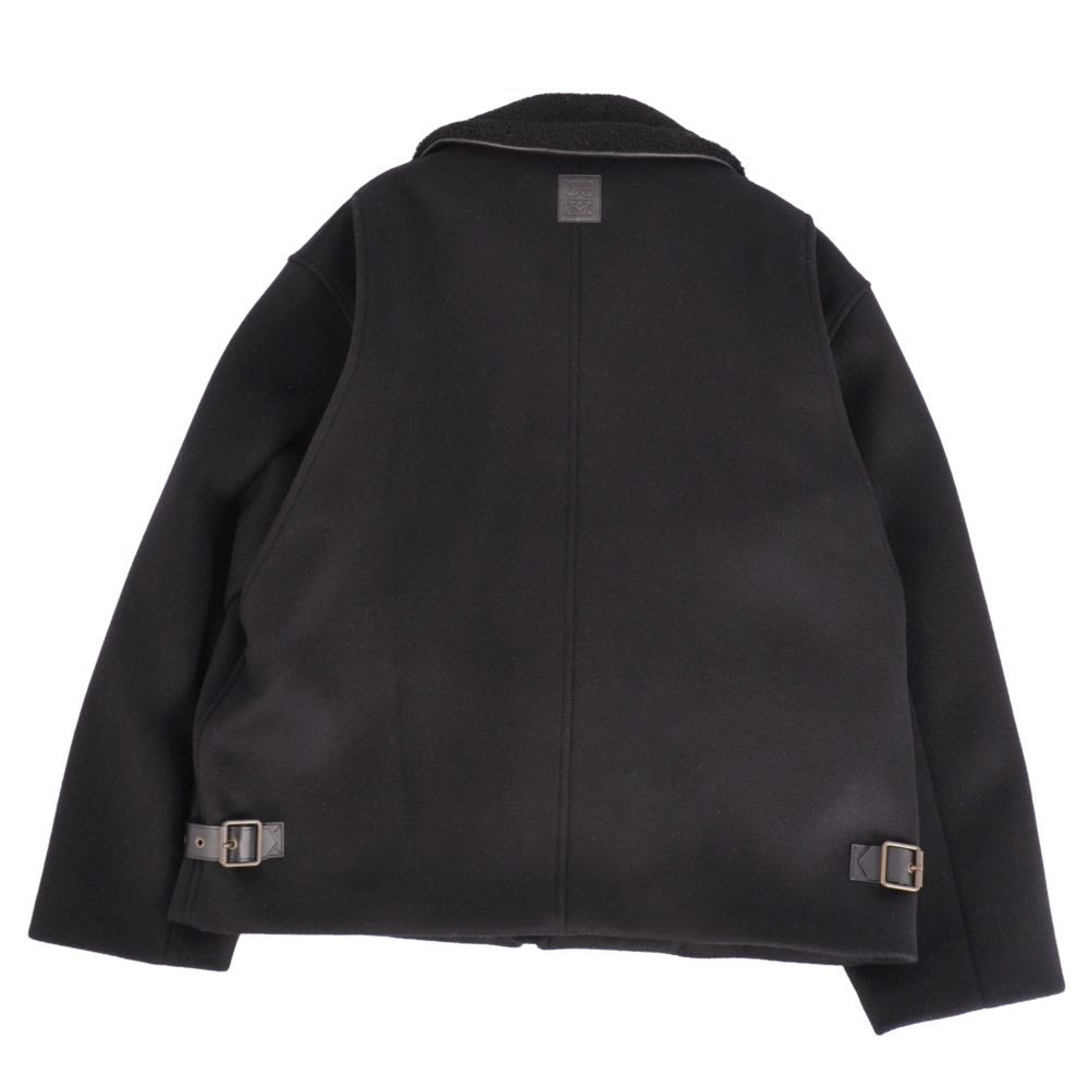 極美品 ロエベ LOEWE ジャケット ブルゾン ボンバージャケット 襟