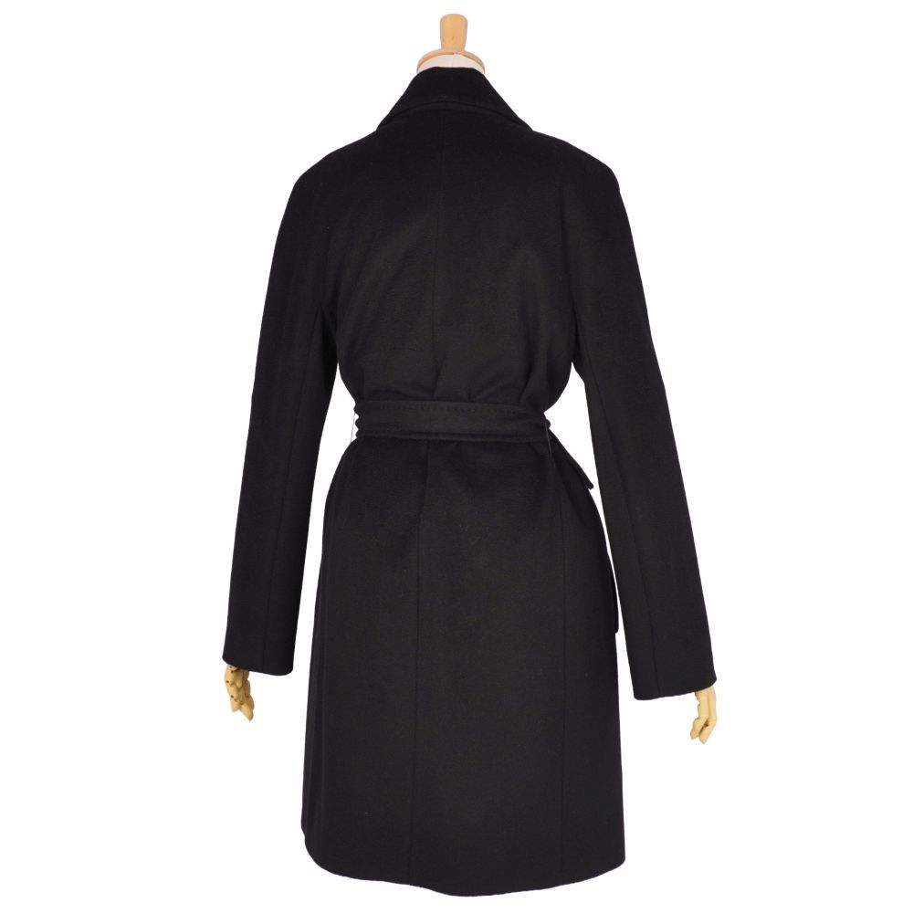 美品 マックスマーラ Max Mara STUDIO コート ベルト付き ロング