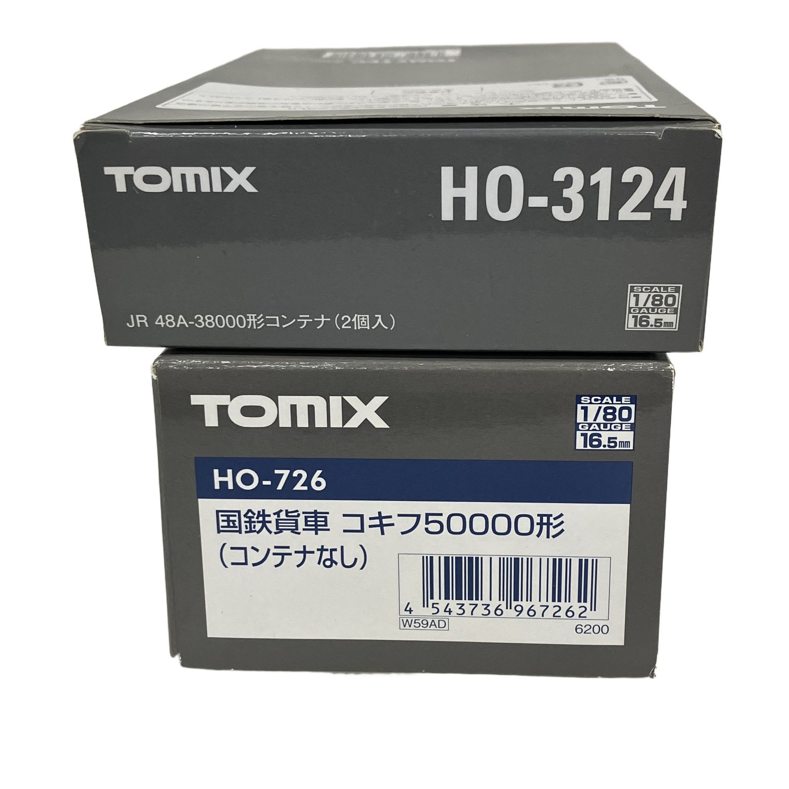 TOMIX HO-726 国鉄貨車 コキフ50000形 HO-3124 JR 48A-38000形
