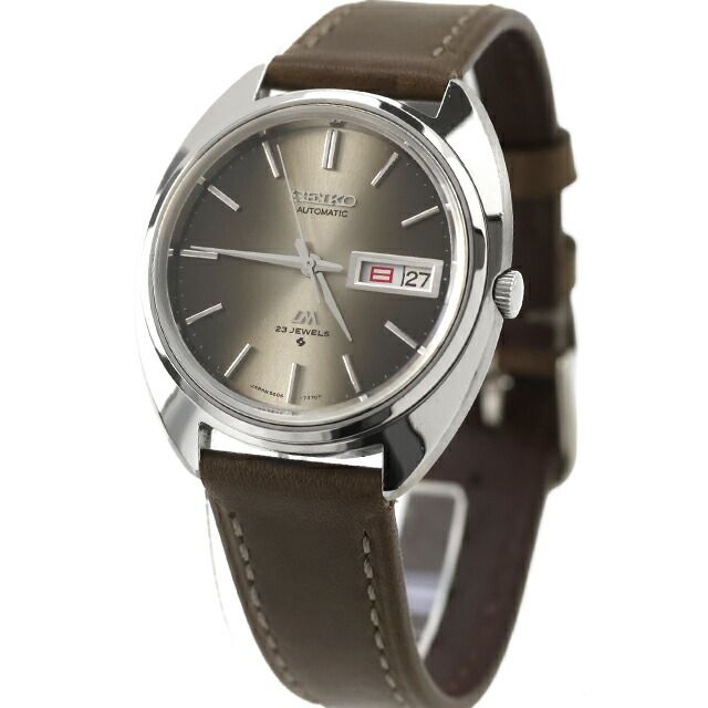 セイコー SEIKO 腕時計 メンズ 5606-7151 ロードマチック LM デイデイト 日付曜日 オーバルケース 1973年1月製造