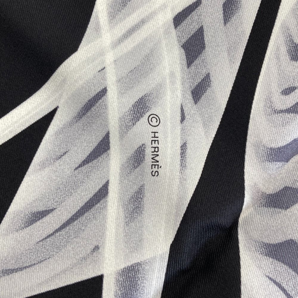 新品同様 HERMES エルメス カレ70 Please Check In シルクスカーフ