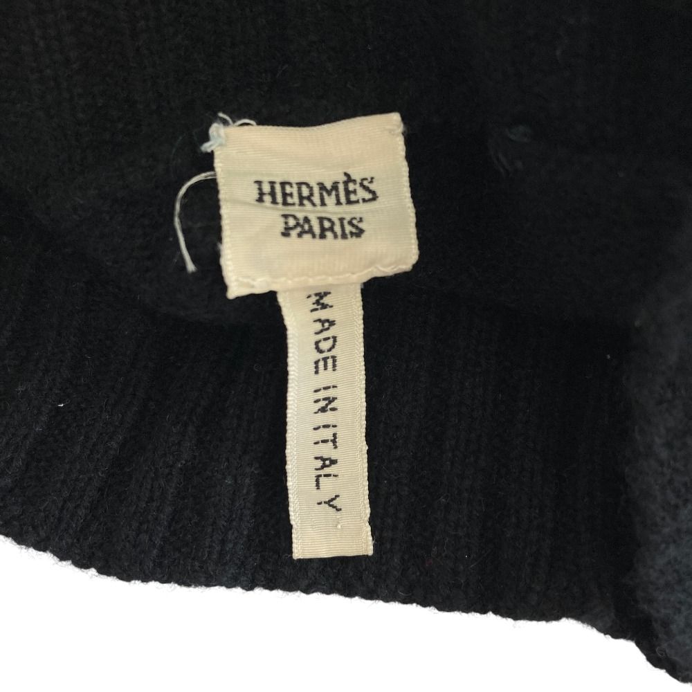 美品 HERMES エルメス ゴルチエ期 カシミヤ ハイネック ニットセーター