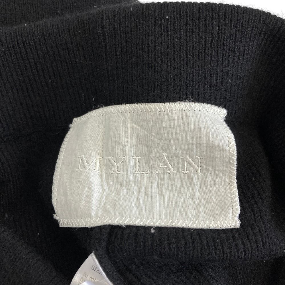 良品 MYLAN マイラン Cashmere Side Slit Rib Knit Pants ニットパンツ