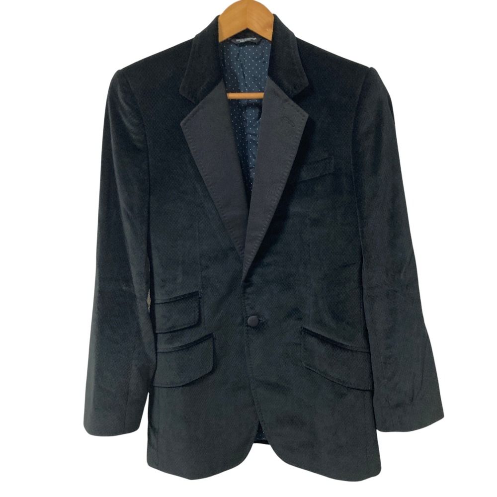 DOLCE&GABBANA ドルチェ&ガッバーナ ベルベット タキシード テーラード