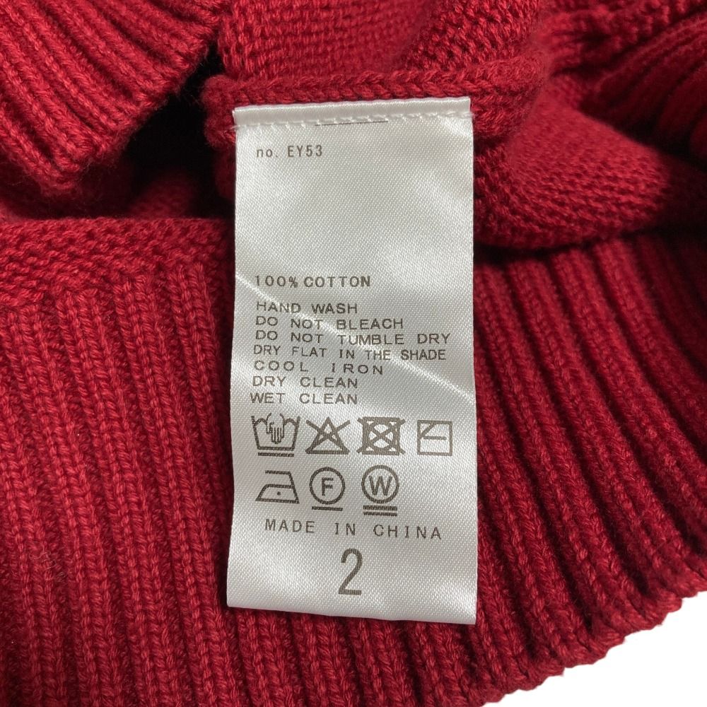未使用 25SS LE L'ECHOPPE エルイー レショップ コットン クルーネック