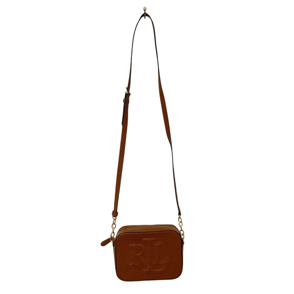 美品 LAUREN RALPH LAUREN ローレンラルフローレン HAYES ロゴエンボス