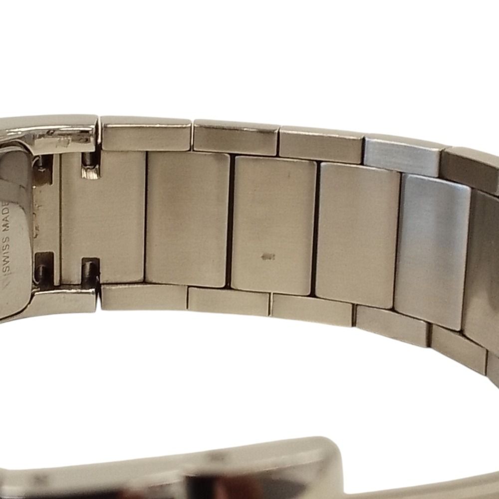 良品 BURBERRY バーバリー 14000L SS レクタングル クォーツ アナログ