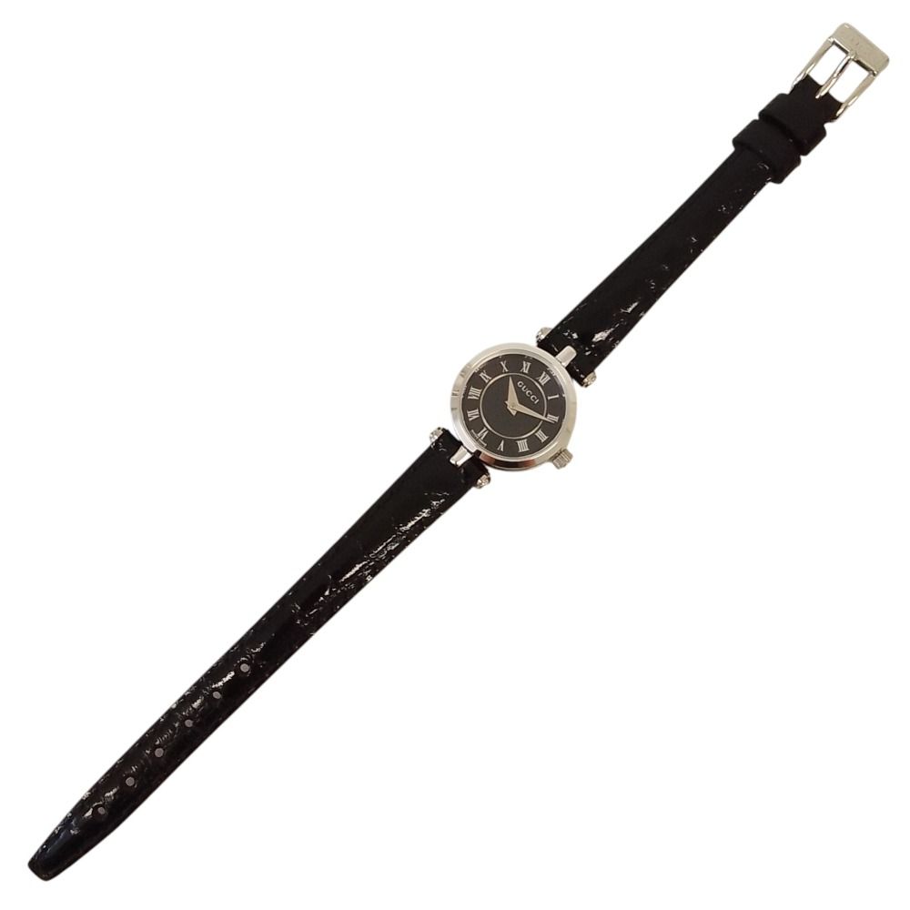 1円スタートGUCCI グッチ 2040L シェリーライン GP×革ベルト シルバー