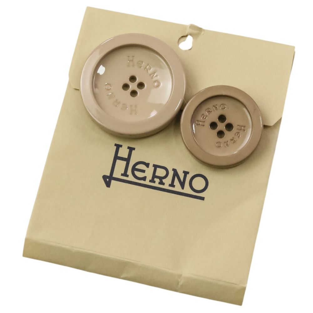 美品 24AW Herno ヘルノ ダブルブレスト エコファージャケット コート