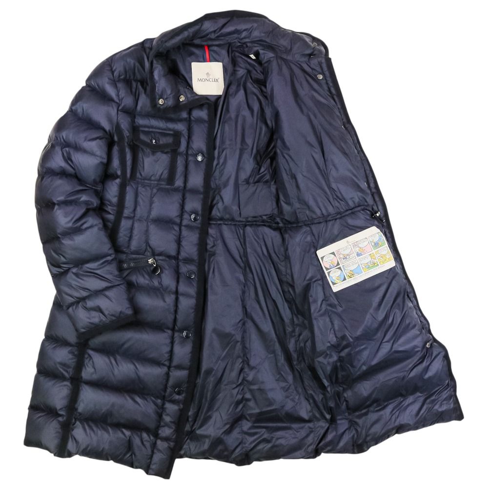 良品 MONCLER モンクレール HERMINE エルミンヌ ダウンコート サイズ0