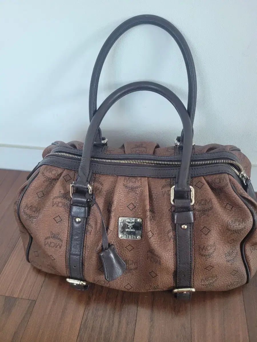 MCM トートバッグ ブラウン