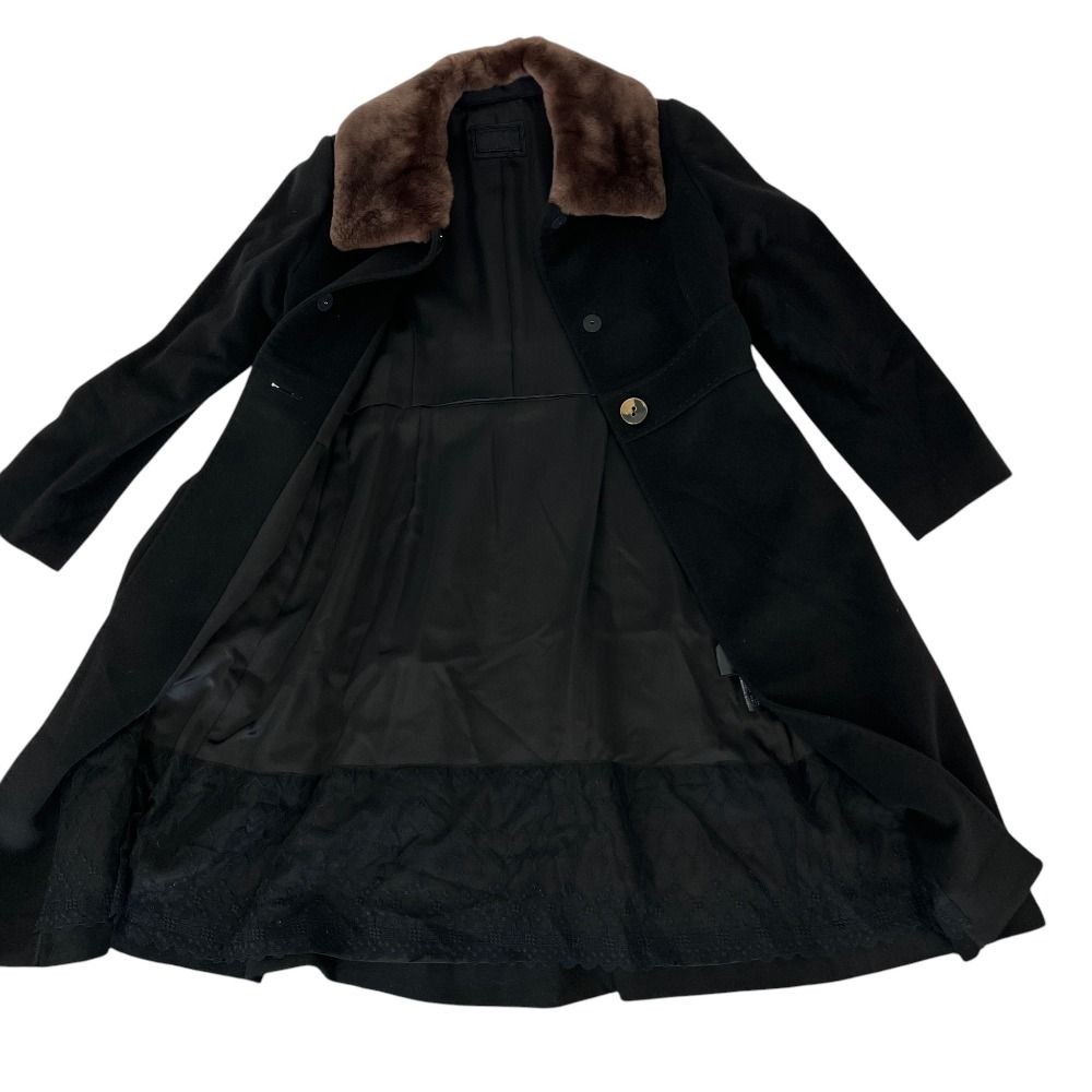 美品 FOXEY Boutique フォクシーブティック Coat Noisette ヌートリア