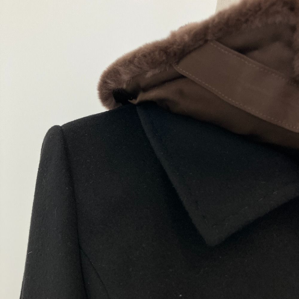 美品 FOXEY Boutique フォクシーブティック Coat Noisette ヌートリア