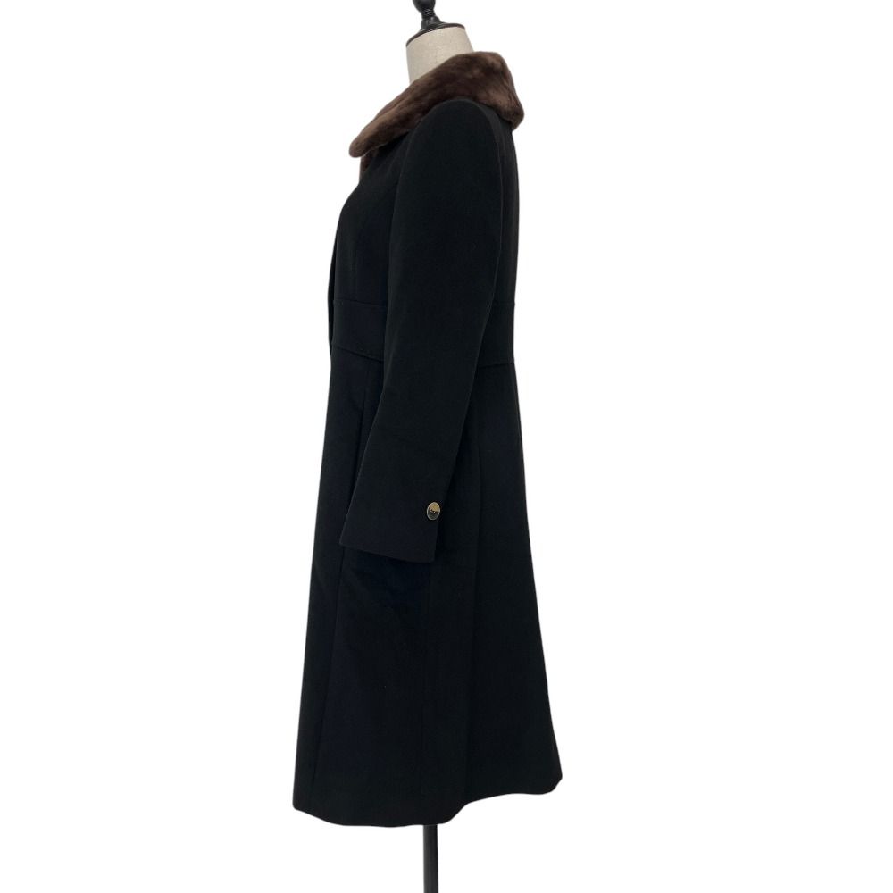 美品 FOXEY Boutique フォクシーブティック Coat Noisette ヌートリア