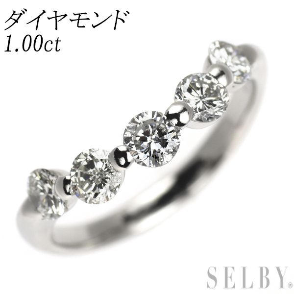 Pt900 ダイヤモンド リング 1.00ct