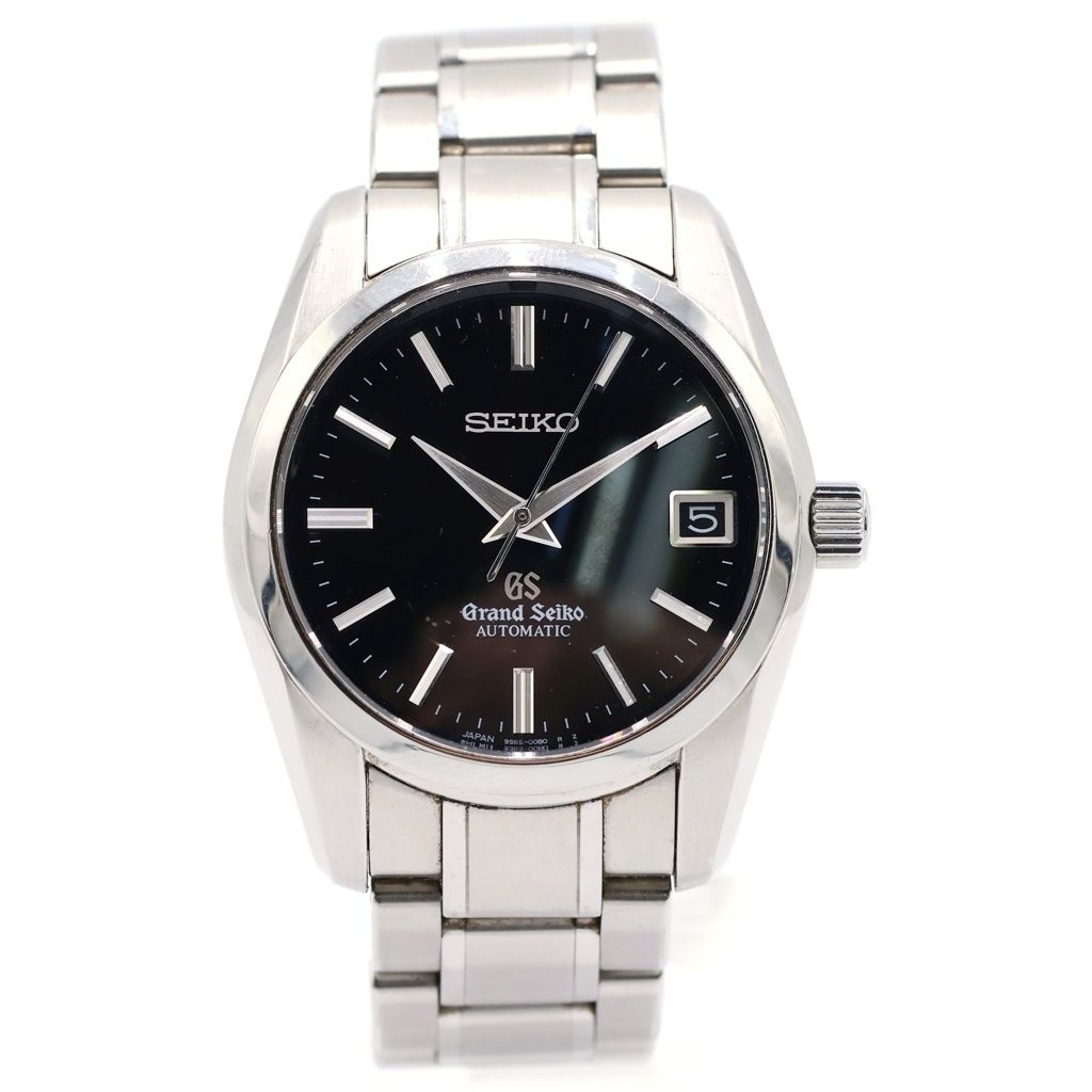 GRAND SEIKO (グランドセイコー) メカニカル デイト 黒文字盤 ステンレス オートマ SBGR053/9S65-00B0 240264