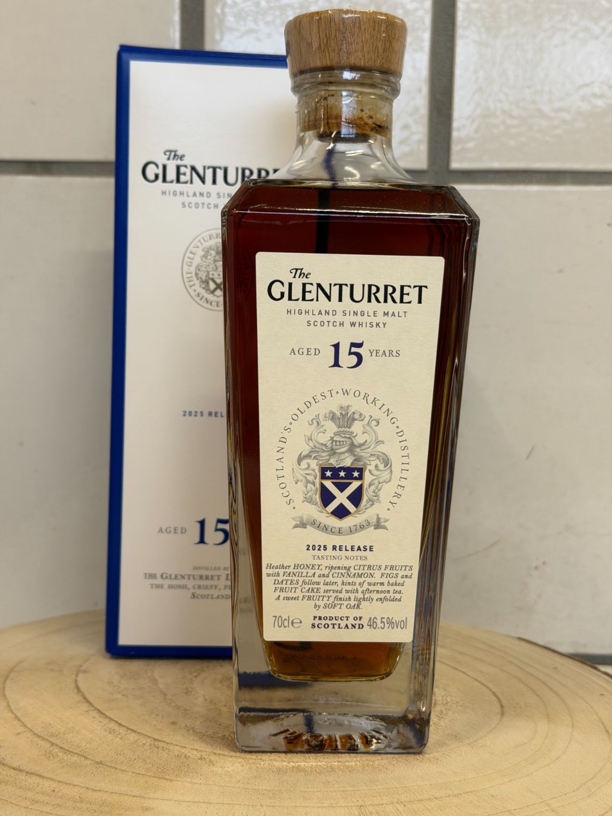 グレンタレット 15年 2025年リリース版 glenturret 15 Y.O 2025 release