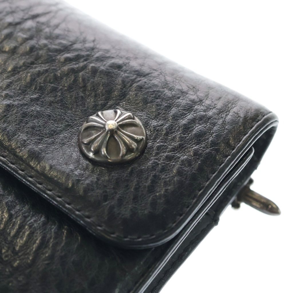 CHROME HEARTS (クロムハーツ) WAVE ウェーブ レザーウォレット 財布