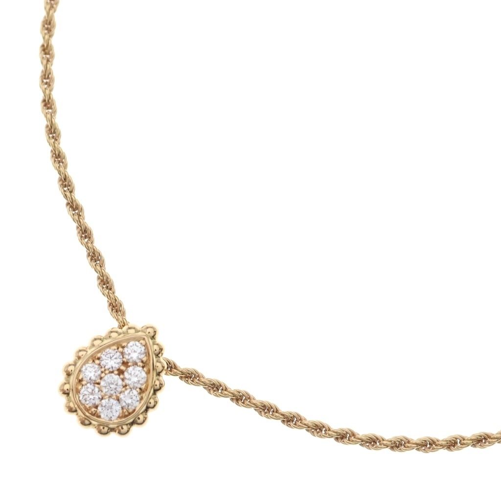 BOUCHERON (ブシュロン) セルパンボエム エクストラスモール ダイヤ ネックレス ペンダント チェーン イエローゴールド Au750YG 231,000円