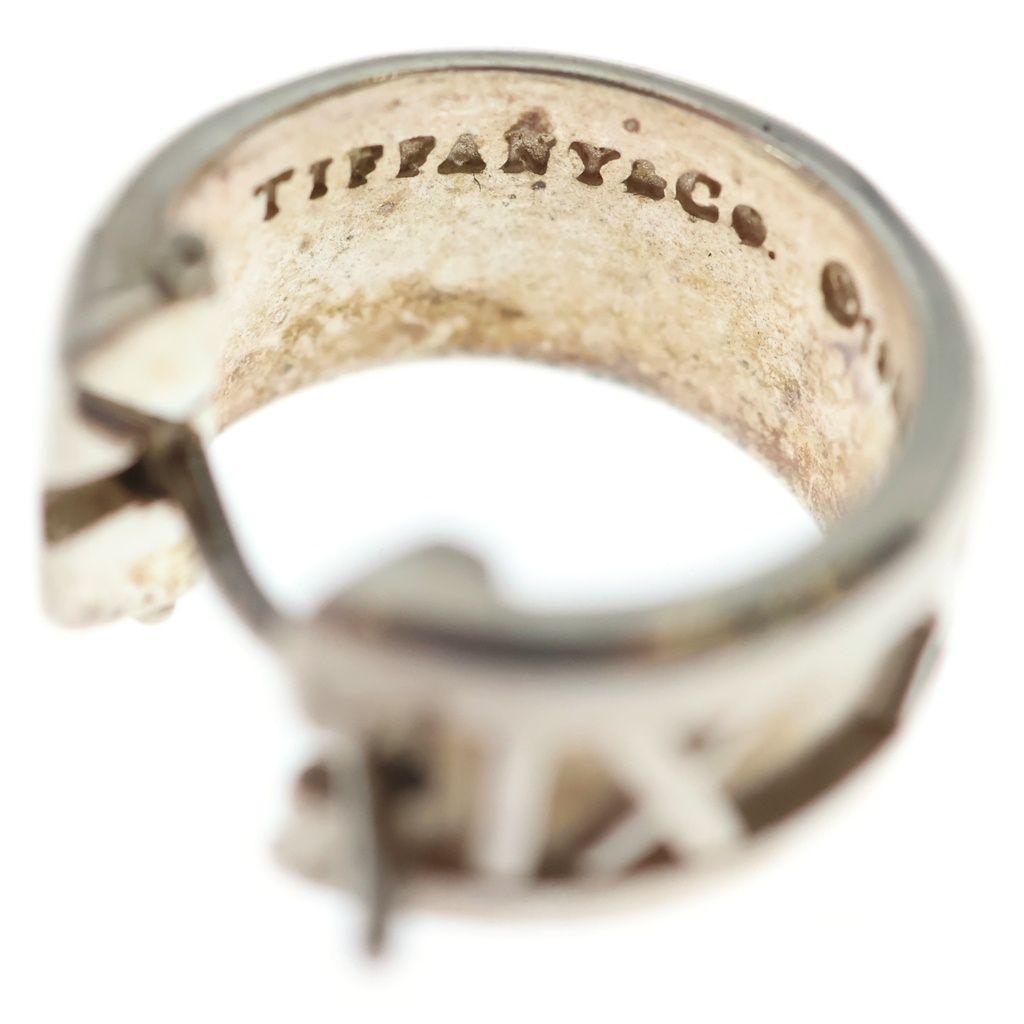 TIFFANY & Co. (ティファニー) アトラス フープピアス シルバー - メルカリ