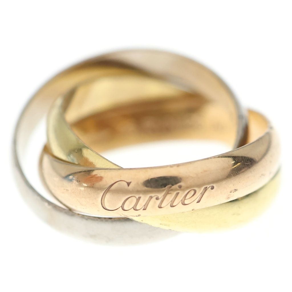 Cartier (カルティエ) トリニティ リング ピンクゴールド×ゴールド