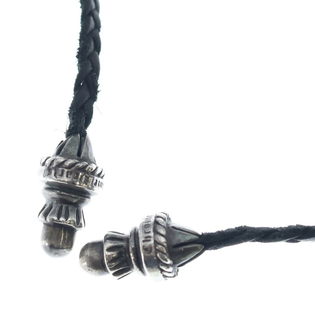 おにぎり侍　クロムハーツ　レザーブレードボロチップ CHROME HEARTS (クロムハーツ) レザーブレード ボロチップ ブラック