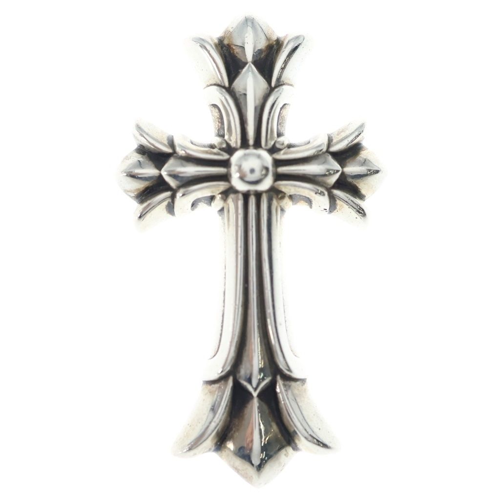 CHROME HEARTS (クロムハーツ) DBL CH CRS SML スモール ダブルCHクロスペンダントトップ シルバー BCA247