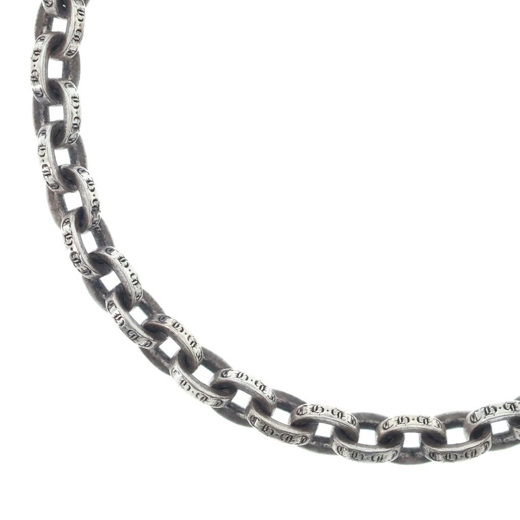 CHROME HEARTS (クロムハーツ) PAPER CHAIN 18 ペーパーチェーンネックレス 18inch シルバー BCA086