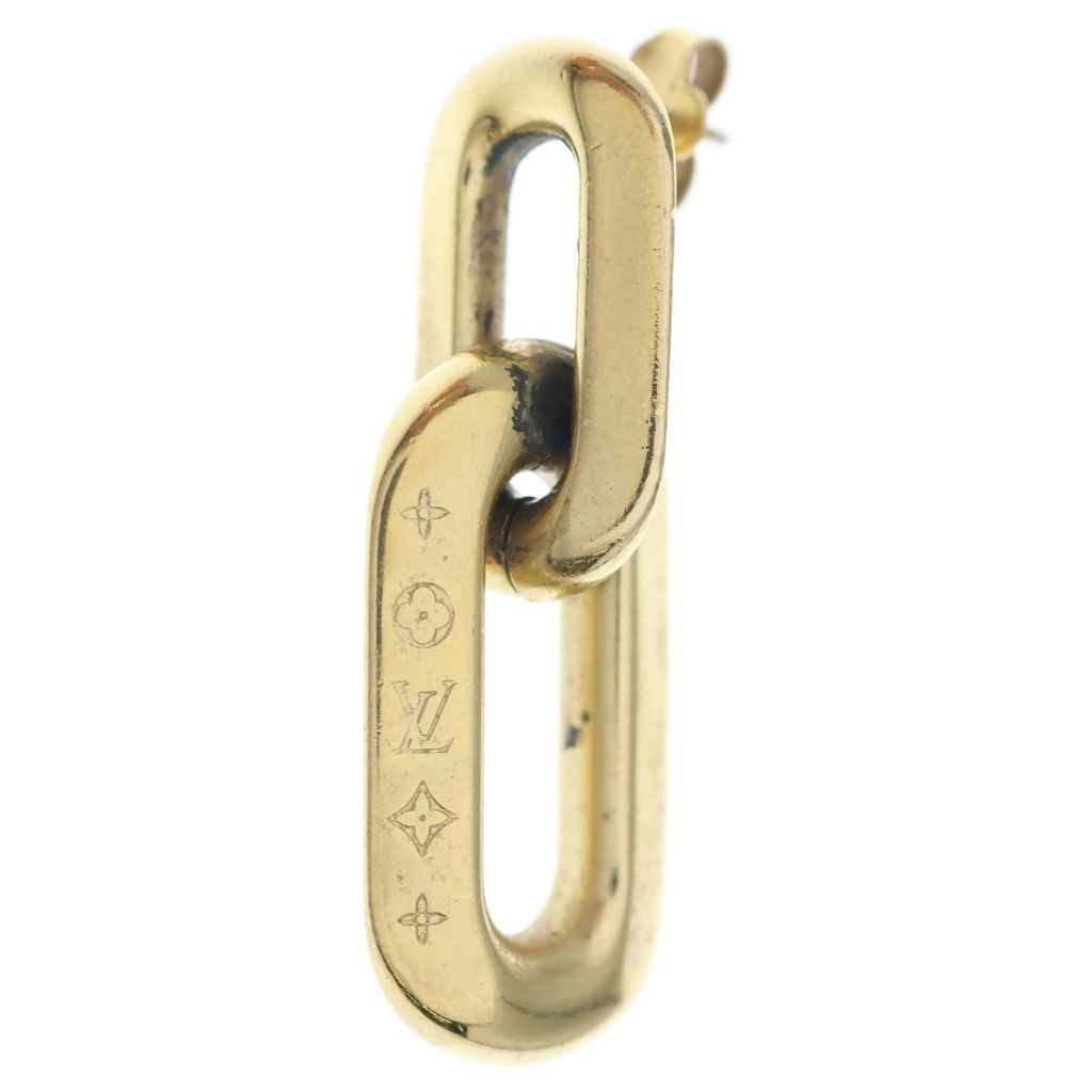 LOUIS VUITTON (ルイヴィトン) ブックル ドレイユ・ドゥーブル 2マイヨン PM ピアス ゴールド MP2990