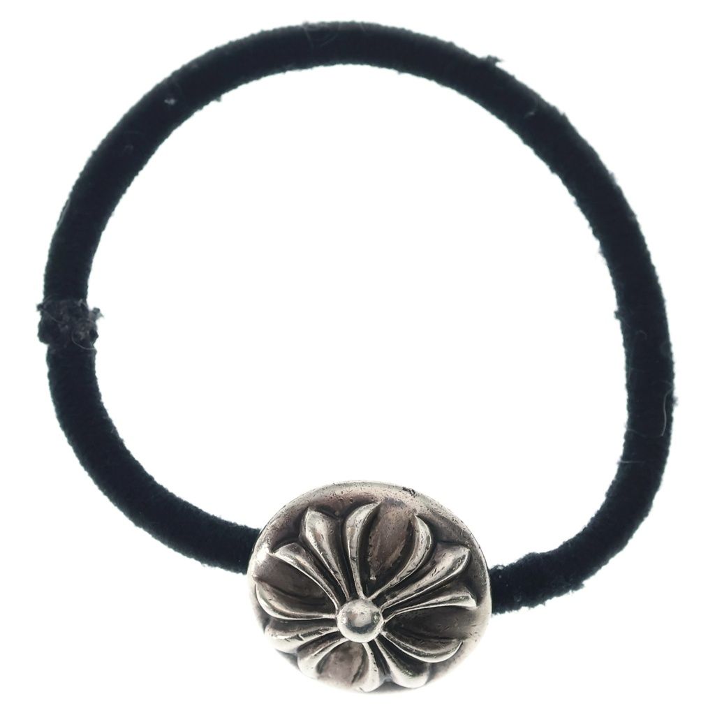 クロムハーツ コンチョ ヘアゴム クロスボール　オールドクロム CHROME HEARTS (クロムハーツ) OLD HAIRBAND オールド クロスボール