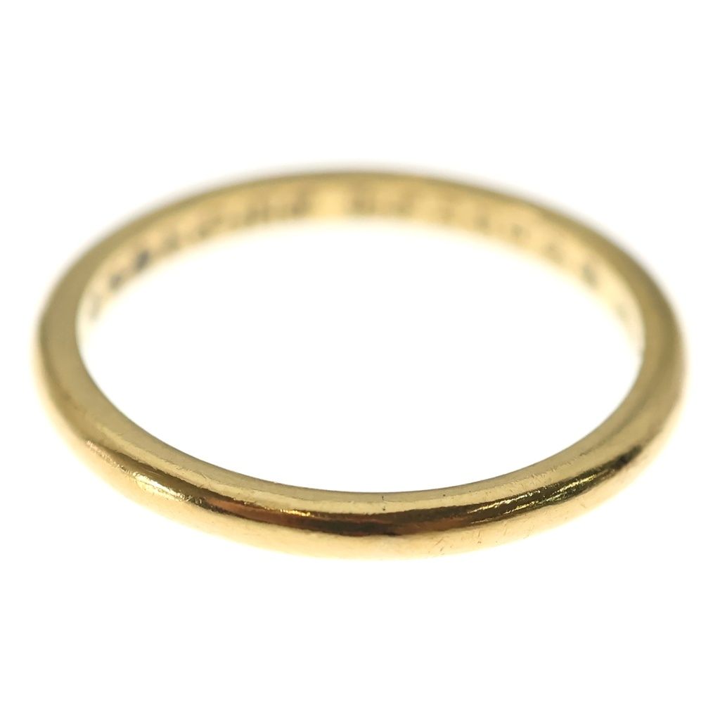 CHROME HEARTS (クロムハーツ) 22K BBBLGM WEDDING RING バブルガム ウエディング ゴールドリング