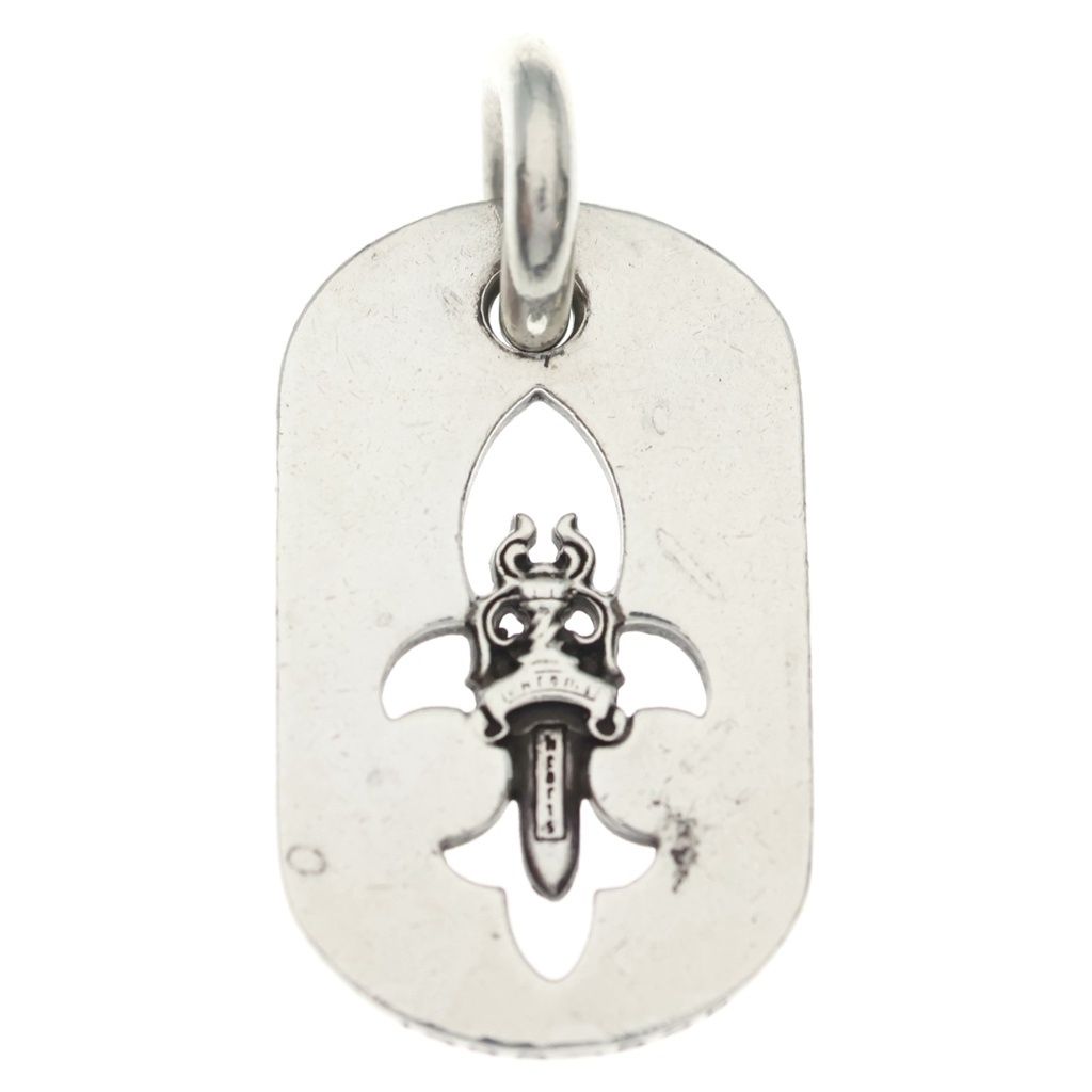 CHROME HEARTS (クロムハーツ) D TAG SML FLE DAG フレアダガードッグタグ スモールドッグタグネックレストップ