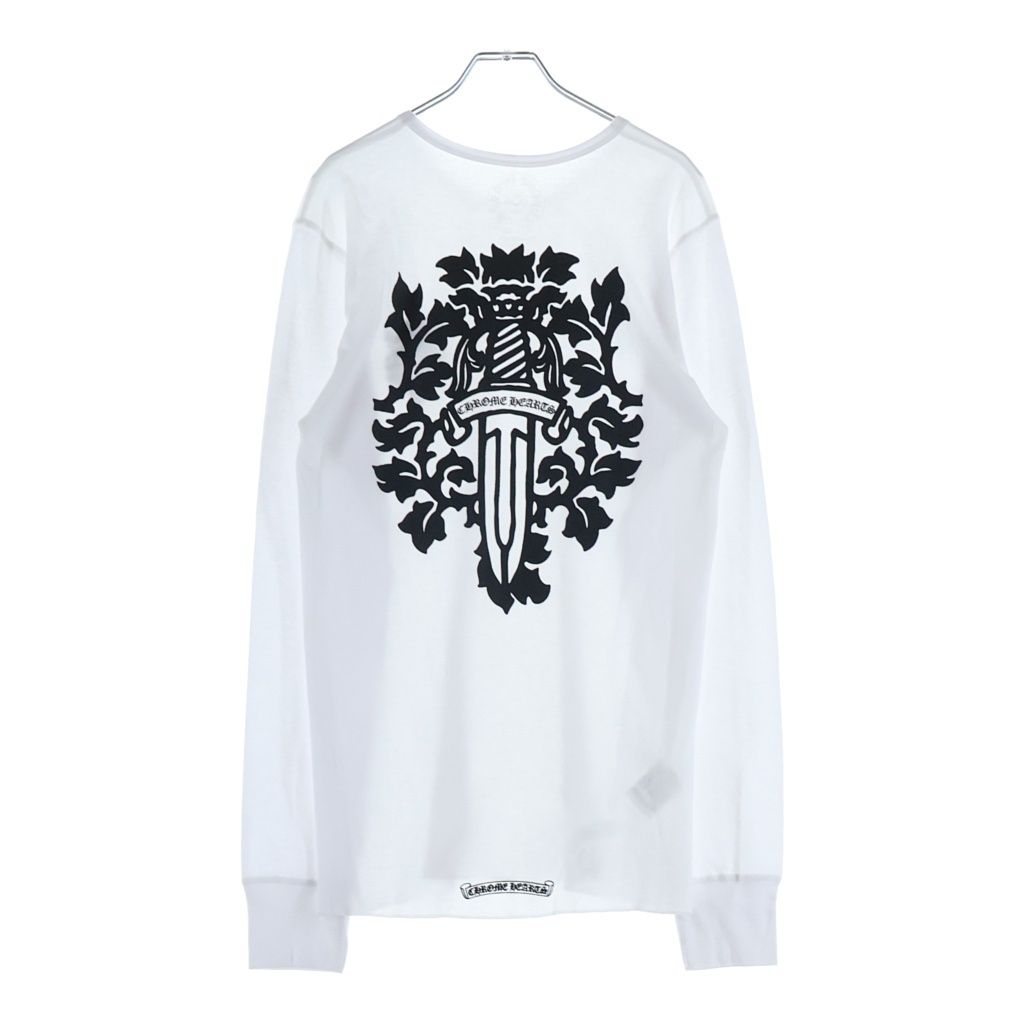 CHROME HEARTS (クロムハーツ) Thermal L S ヴァインダガープリントサーマル長袖カットソー