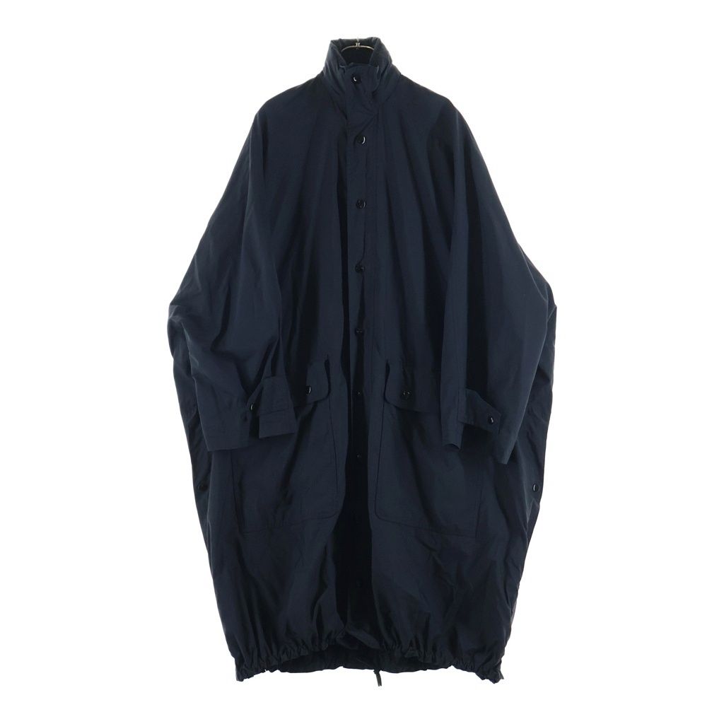 BALENCIAGA モッズコート BALENCIAGA (バレンシアガ) プリントロゴ オーバーサイズモッズコート