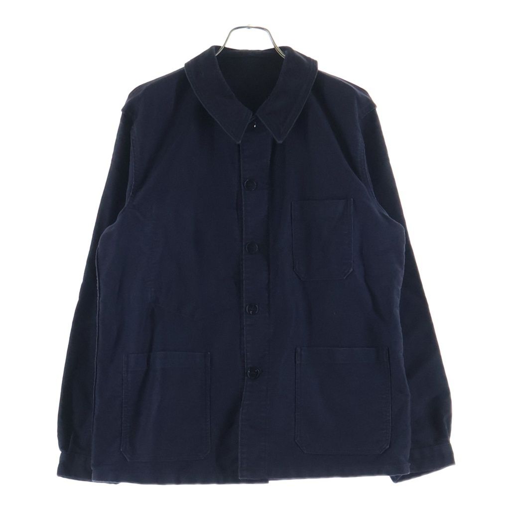 VINTAGE (ヴィンテージ) 50S-60S VINTAGE BARBE BLEUE バルブブルー ヴィンテージ モールスキン ワークシャツジャケット ブラック